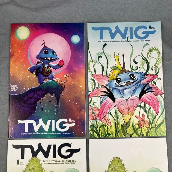 Twig #1 Image Comic Book Lot Momoko Young Cover Variant + Kyle Strahm 1:10 Cover - Picture 2 of 4